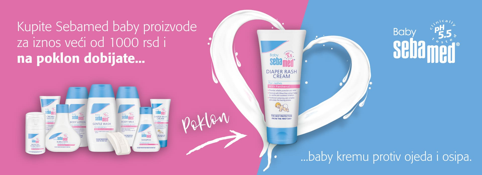 Sebamed baby poklon akcija brend - Srbotrade