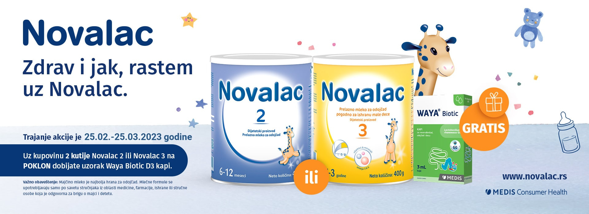 Novalac baner