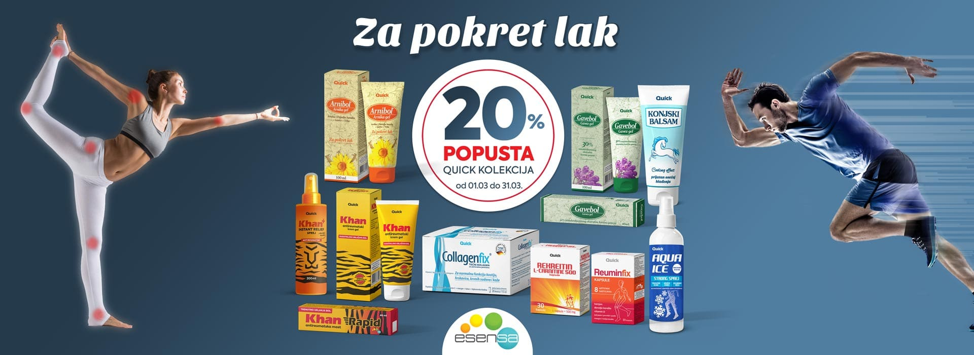 Esensa Quick mart brend - Srbotrade