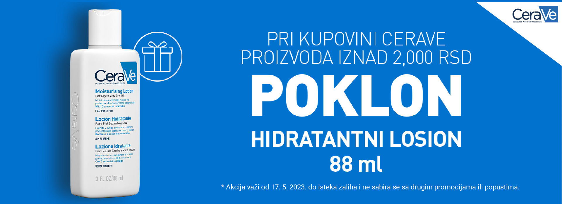 Cerave poklon