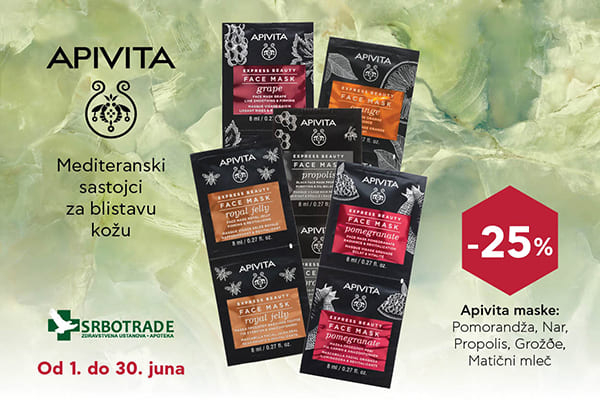 Apivita maske jun