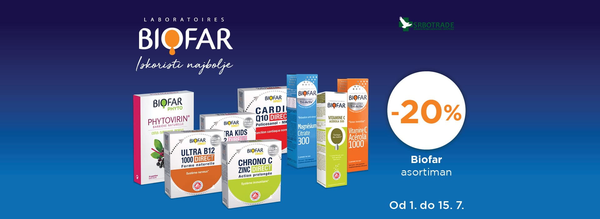 Biofar dani 07/25 brend - Srbotrade