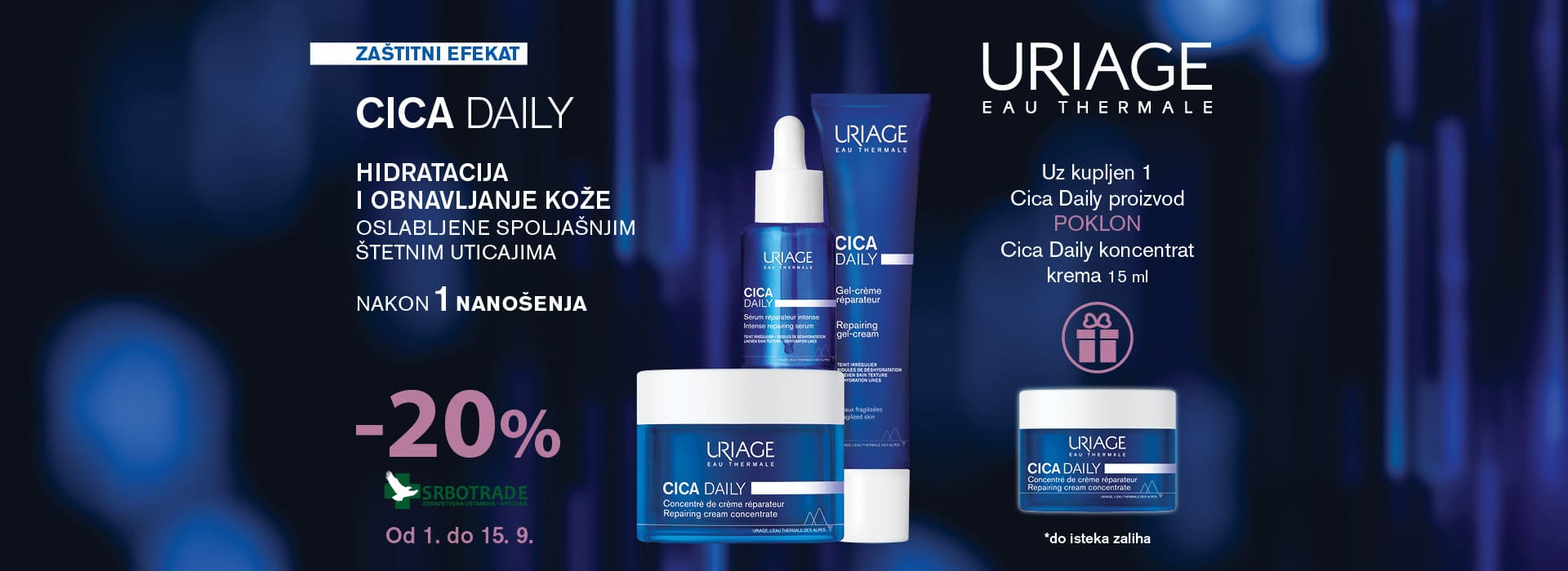 Uriage Cica Daily 09/25 brend - Srbotrade