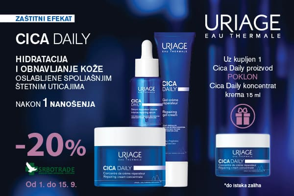 Uriage Cica Daily 09/25 brend