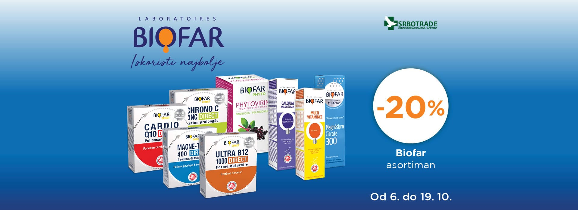 Biofar dani 10/25 brend - Srbotrade