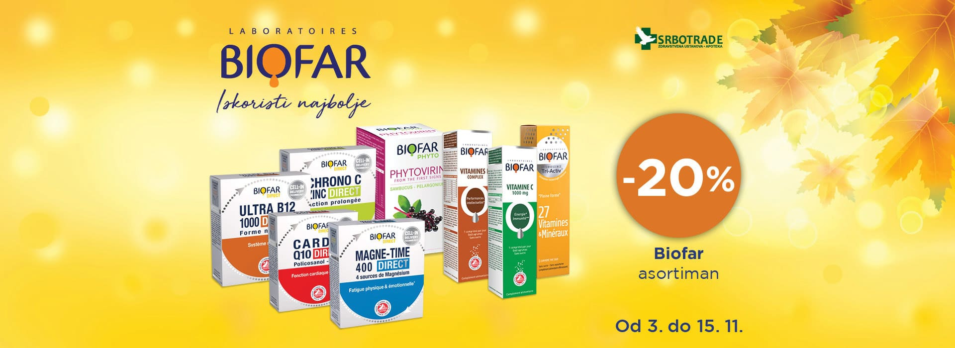 Biofar dani 11/25 brend - Srbotrade