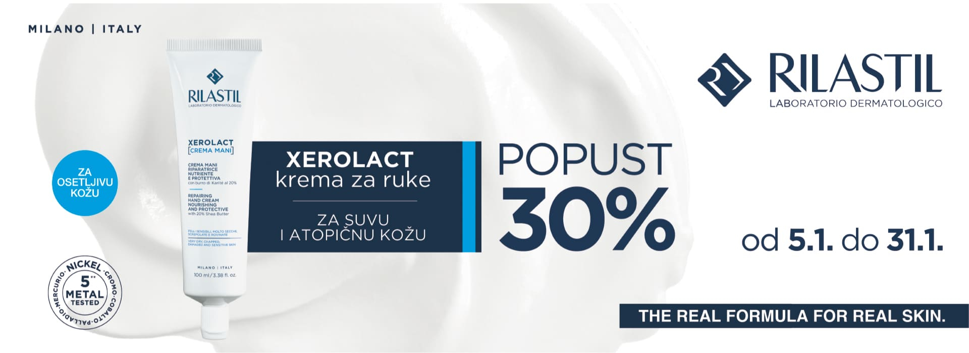 Rilastil Xerolact ruke 01/26