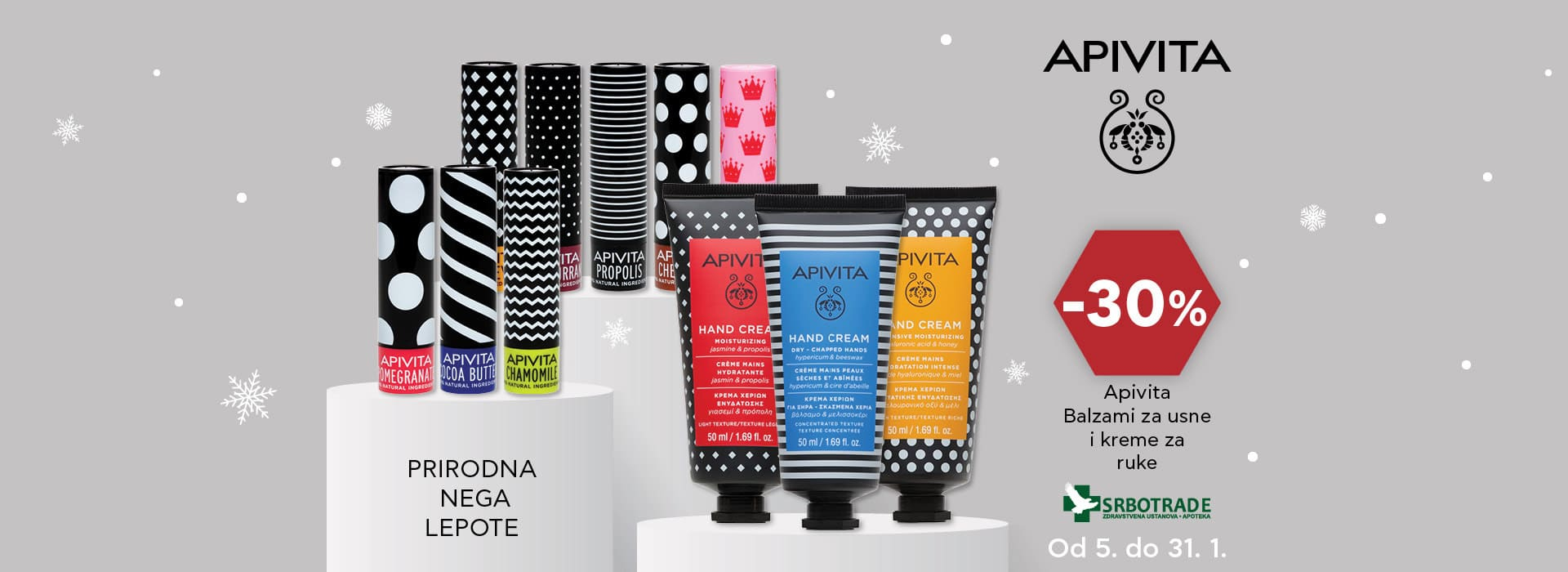 Apivita stikovi 01/26 brend - Srbotrade