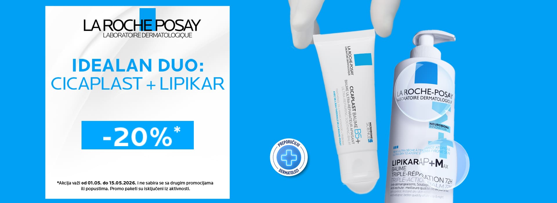 LRP Lipikar/Cicaplast 05/26