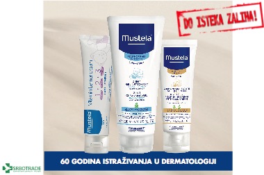 Mustela akcija gratis artikal