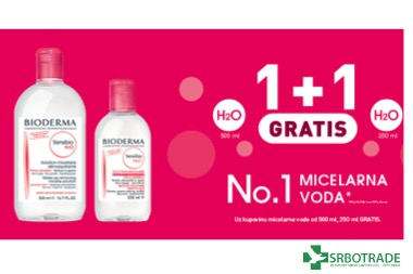 Nova Bioderma akcija u Srbotrade apotekama