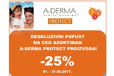 A-derma letnja akcija