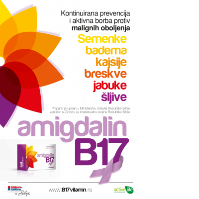 Amigdalin, Vitamin B 17, ACTIVE LIFE – pomoć iz prirode