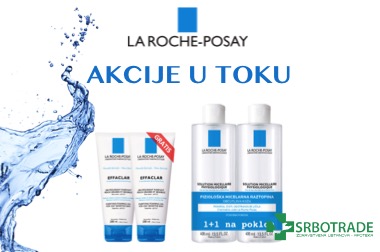 La Roche Posay akcija - platiš 1 dobiješ 2