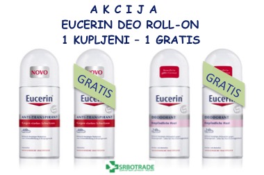 Eucerin Deo Roll-on akcija