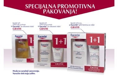 Eucerin poklon akcija u apoteci Srbotrade