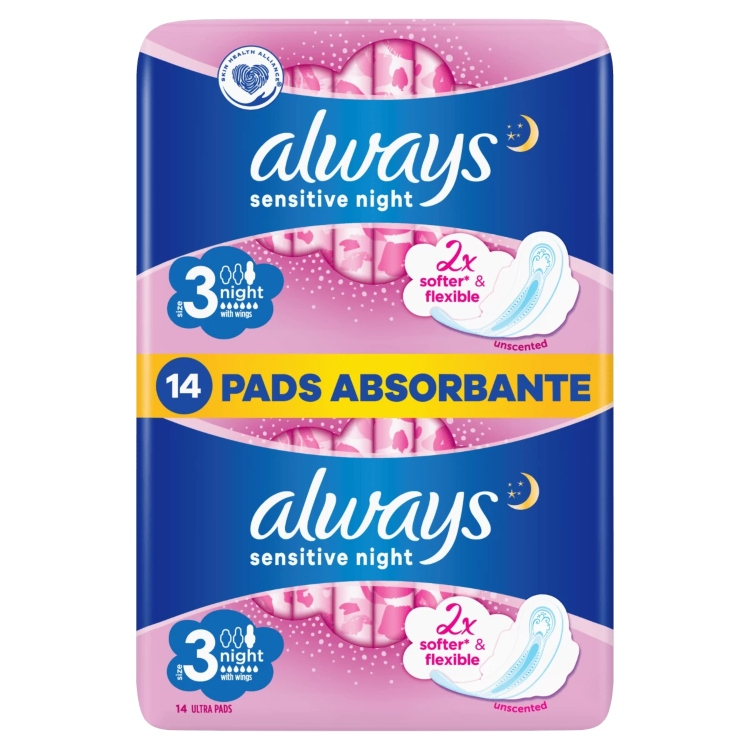 Always Ultra Sensitive Night Duo 14 komada