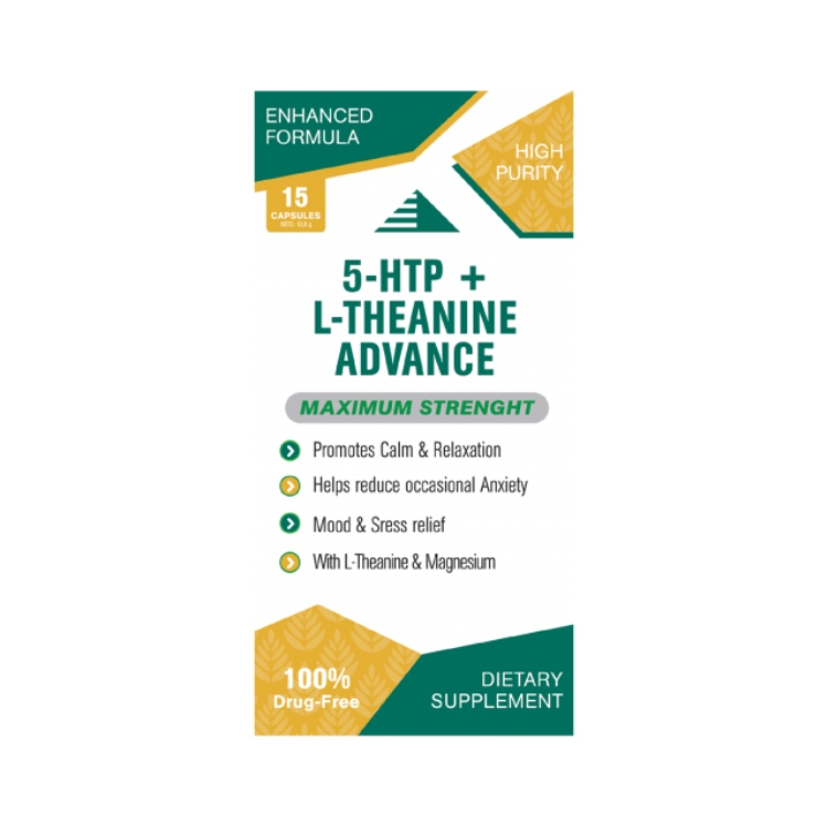 5-HTP + L-Theanine Advance 15 kapsula