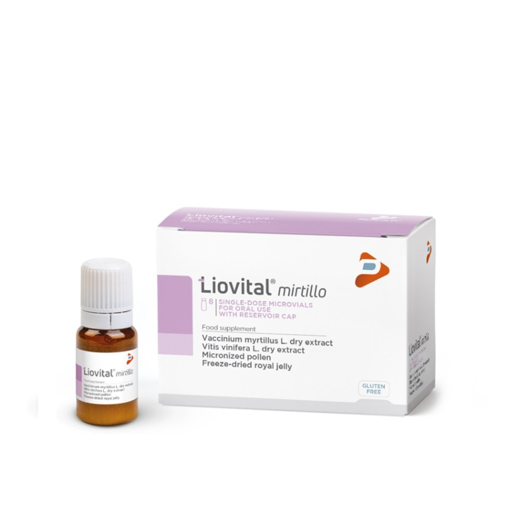 Liovital Mirtillo 10ml 8 bočica