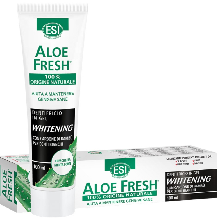 Aloe Fresh Whitening pasta sa aktivnim ugljem 100ml