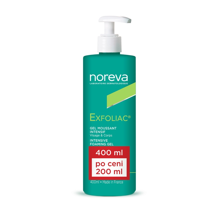 Noreva Exfoliac penasti gel 400ml - promo cena