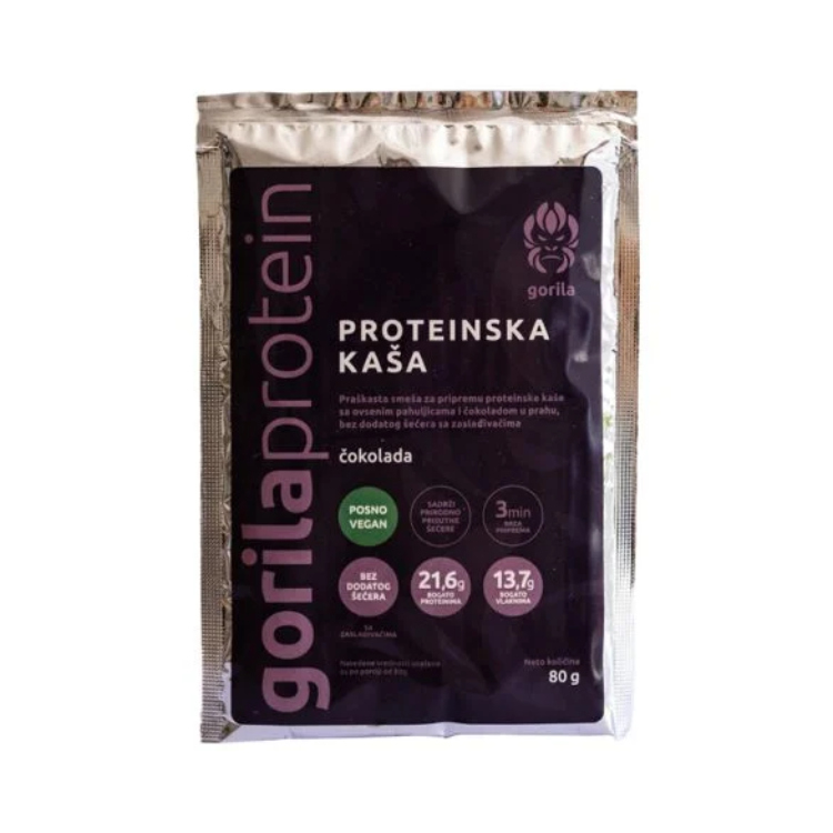 Gorila proteinska kaša sa čokoladom 80g