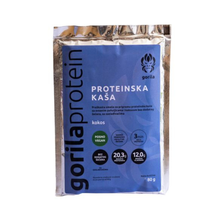 Gorila proteinska kaša sa kokosom 80g