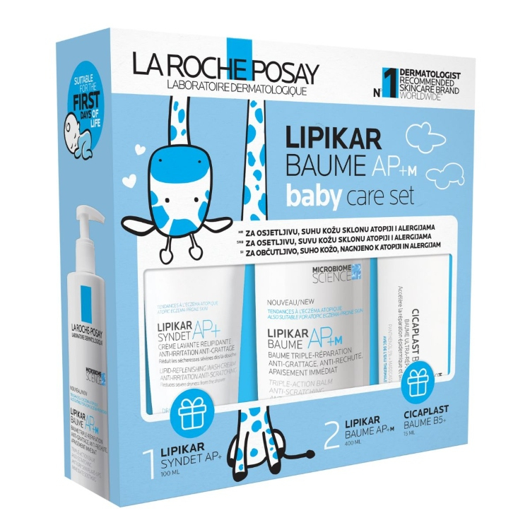 La Roche Posay Lipikar Baume AP+M Baby Care set