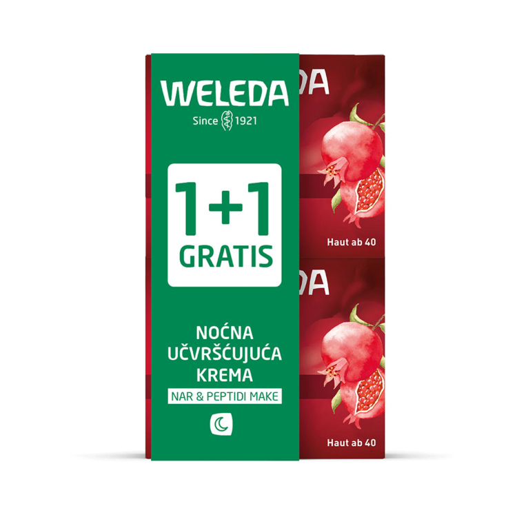 Weleda Nar i peptidi Make noćna krema 40ml 1+1 gratis