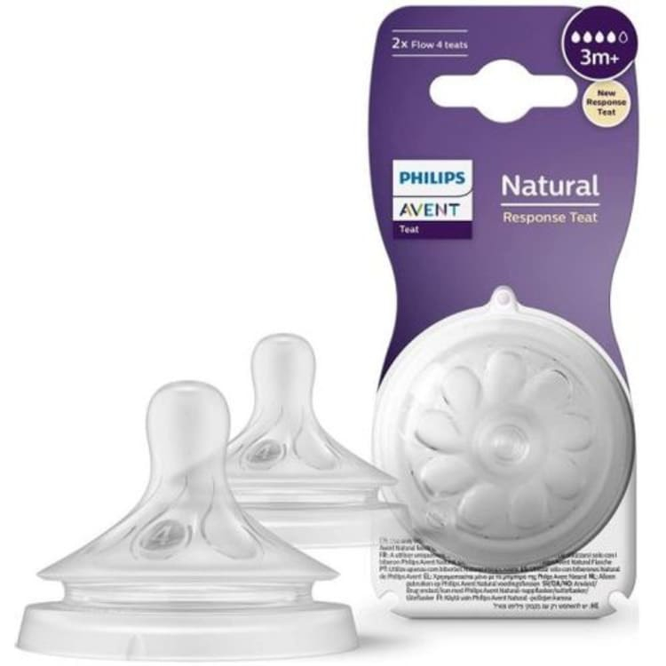 Avent Natural cucla 3m+ 4 otvora - srednji protok