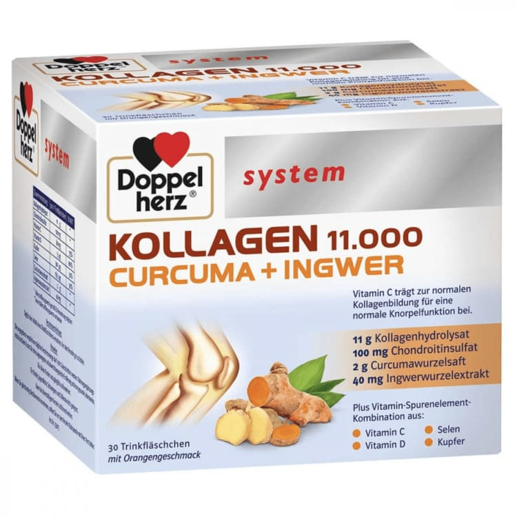 DoppelHerz System Kolagen 11000 Kukruma + Đumbir 30 ampula