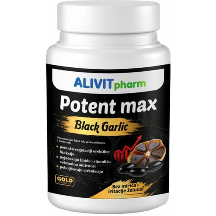 Black Garlic Potent Max 90 kapsula