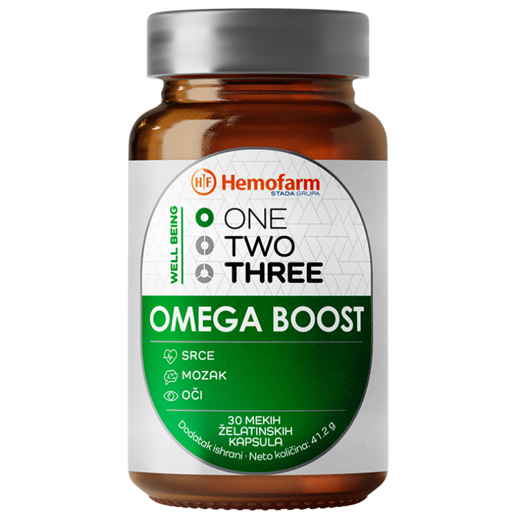 One Two Three Omega Boost 30 kapsula