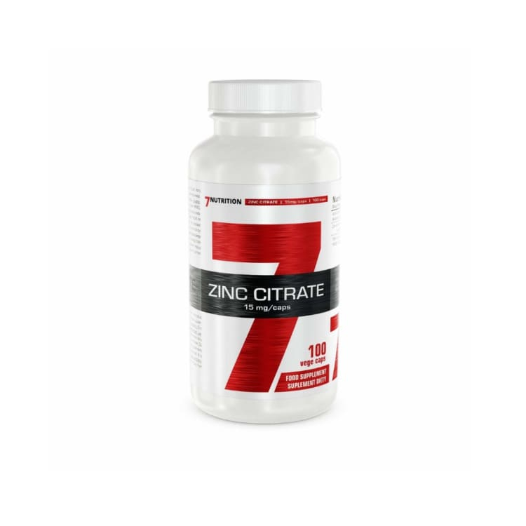 7 Nutrition Zinc Citrate 100 kapsula