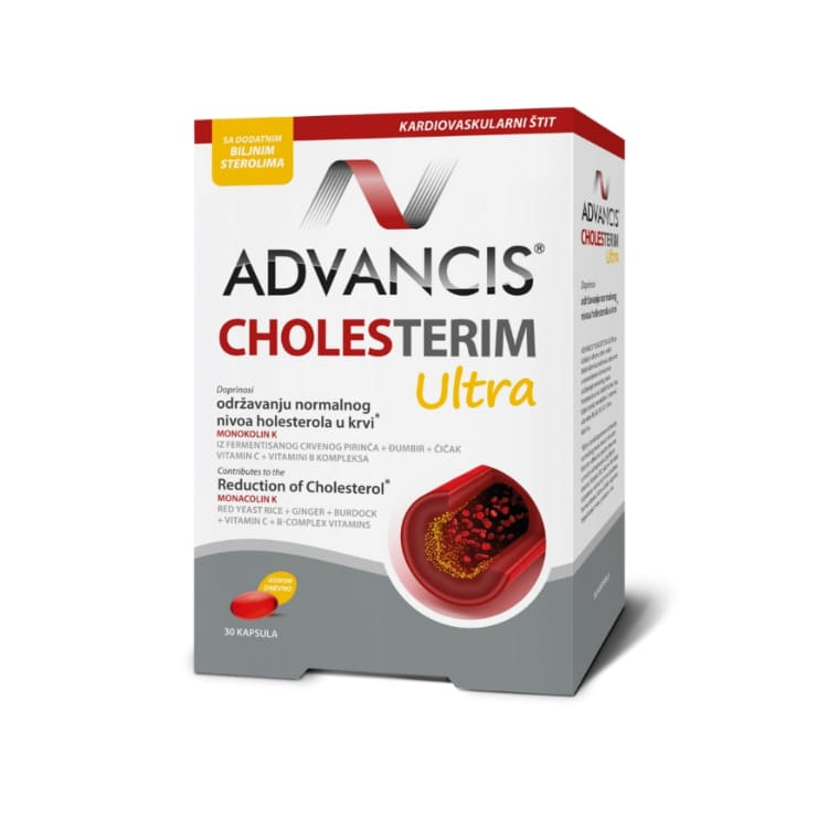Advancis Cholesterium Ultra 30 kapsula