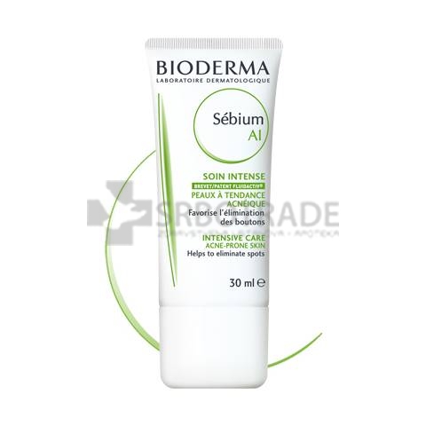 Bioderma Sebium AL intenzivna krema za lice protiv akni