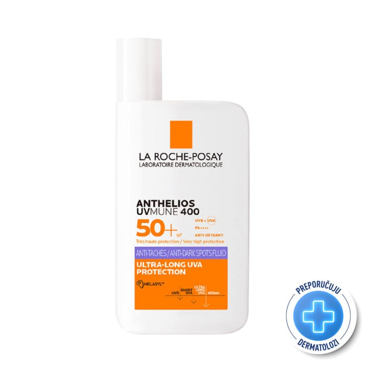 La Roche Posay Anthelios UVMUNE 400 SPF50+ fluid protiv tamnih fleka 50ml