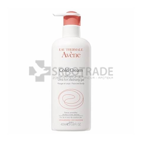 Avene gel za čišćenje kože s dodatkom Cold krema