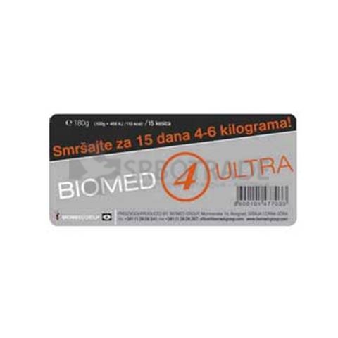Biomed 4 ultra 180g/15 kesica