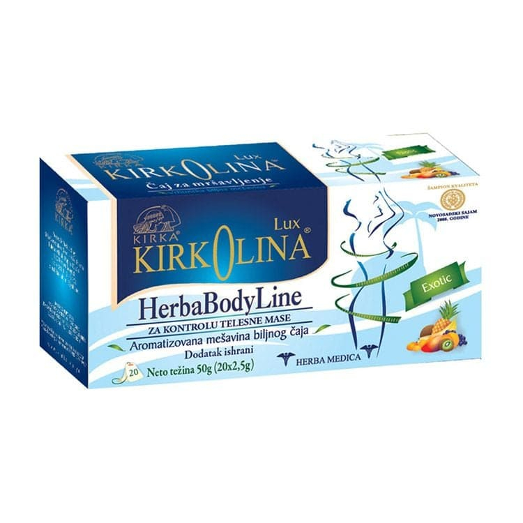 Kirkolina Lux čaj za mršavljenje 20 kesica