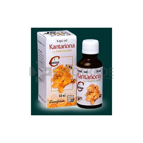 Sinefarm Propolis kapi sa kantarionom i vitaminom C
