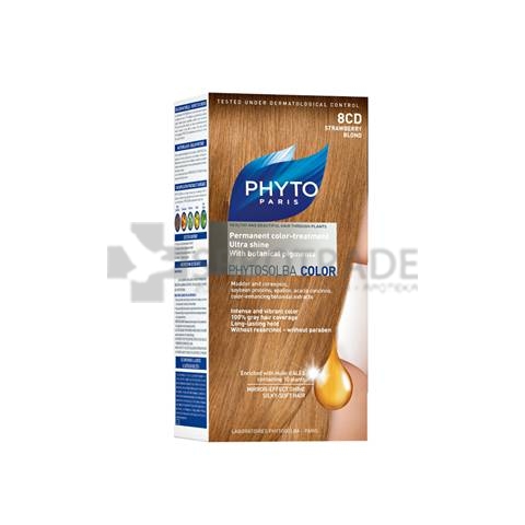 Phytocolor 8CD Farba za kosu - svetla zlatno bakarno plava