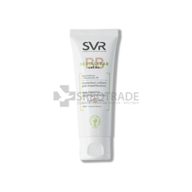 SVR Sebiaclear BB tonirani krem Light 