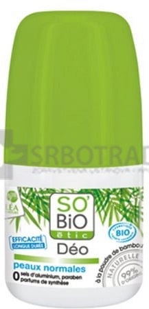 So-Bio deo roll on bambus za normalnu kožu