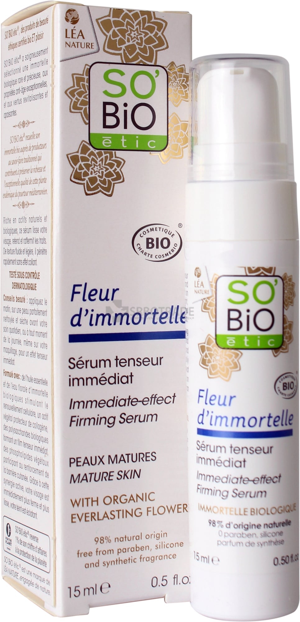 So-Bio Smilje matirajući serum za zrelu kožu
