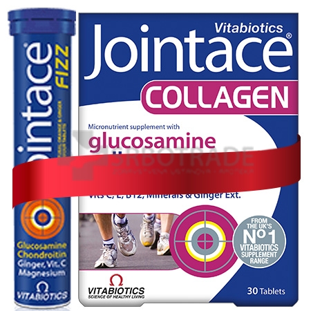 JOINTACE COLLAGEN TABLETE + JOINTACE FIZZ SUMECE TABLETE