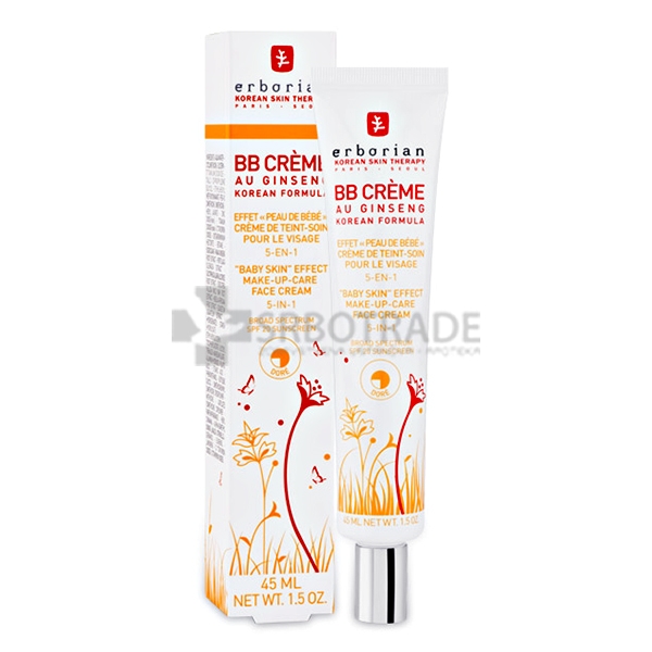ERBORIAN BB Creme au Ginseng DORE 45 mL