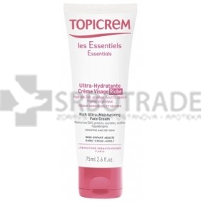 Topicrem Bogata ultra hidratantna krema za lice, 75 ml