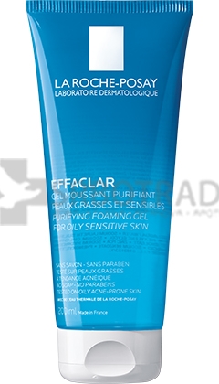 La Roche Posay Effaclar - Penušavi gel za čišćenje masne, osetljive kože
