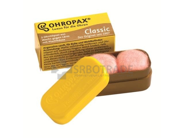 Ohropax Classic čepići za uši 2 kom.